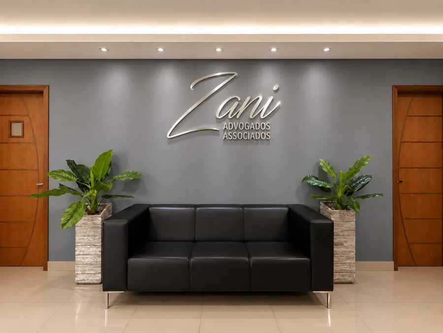 Ambiente interno do escritório Zani Advogados Associados